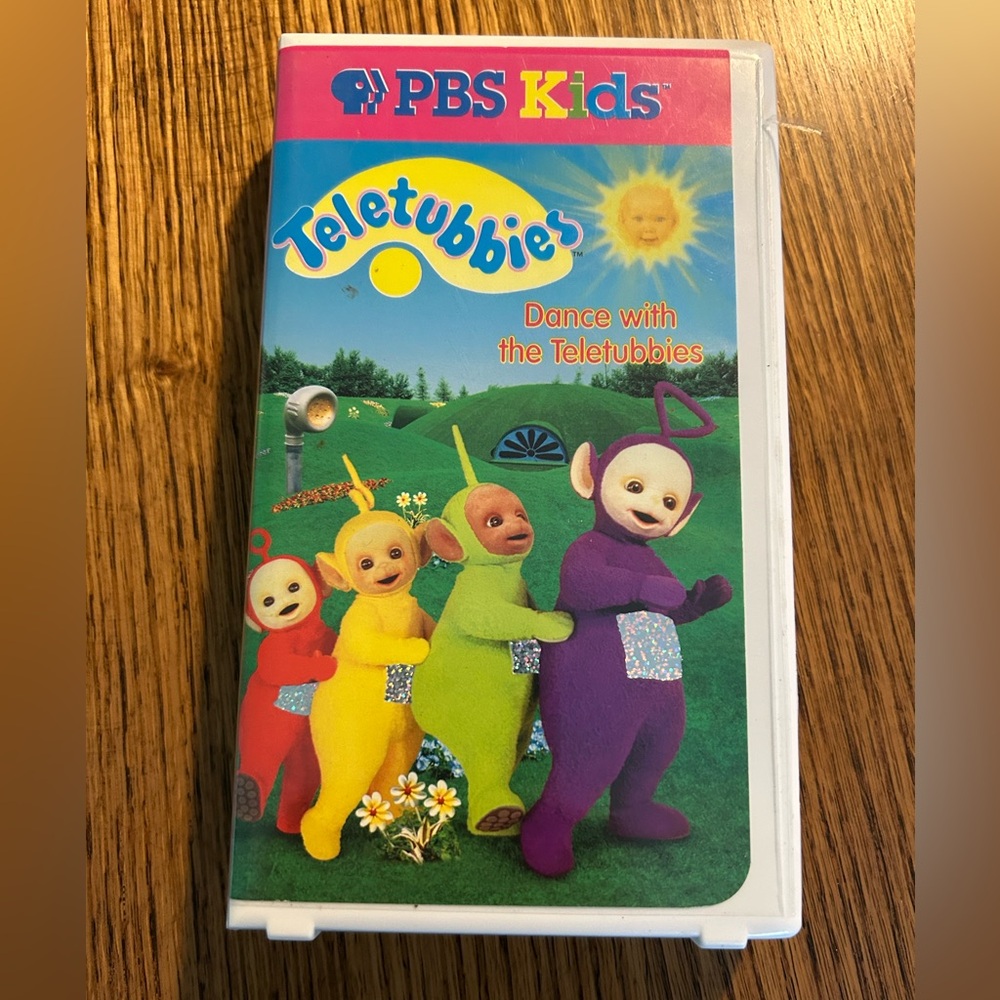 VHS Teletubbies Dance with the Teletubbies PBS kids 1997